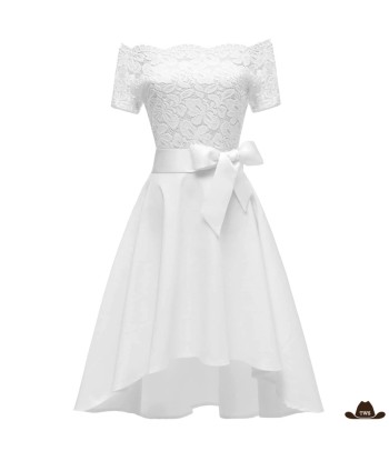 Robe Blanche Cowboy s'inspire de l'anatomie humaine