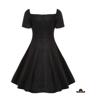 Robe Longue Western Rouge et Noire meilleur choix