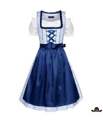 Robe Western Bleue en stock