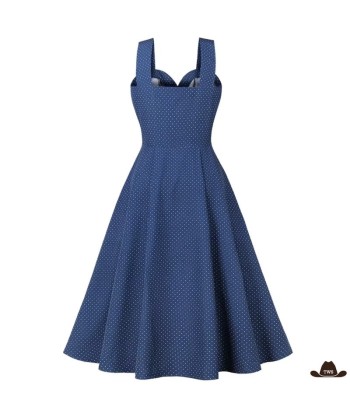 Robe Longue Bleu Western chez Cornerstreet bien 