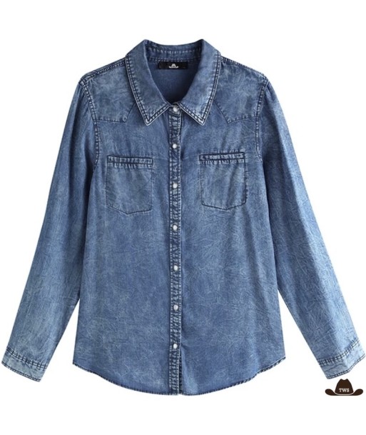 Chemise en Jean Western Femme vous aussi creer 