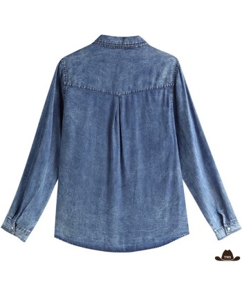 Chemise en Jean Western Femme vous aussi creer 