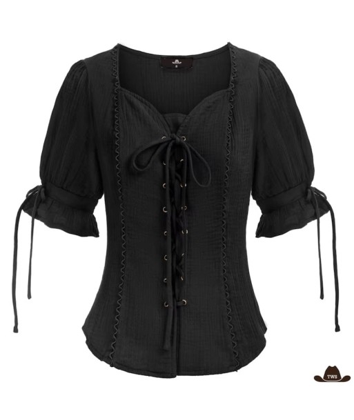 Blouse Style Cowgirl solde