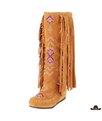 Bottes Cowboy Franges Femme Venez acheter