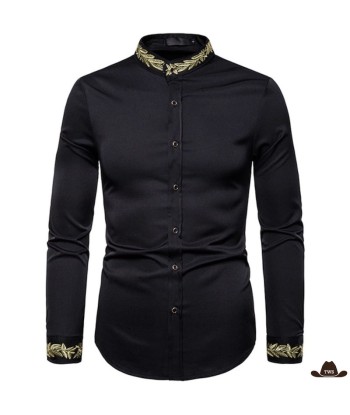 Chemise Cowboy Blanche Homme plus qu'un jeu 