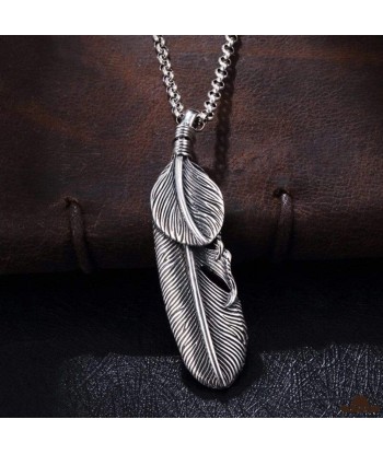 Collier Plume (Argent) votre