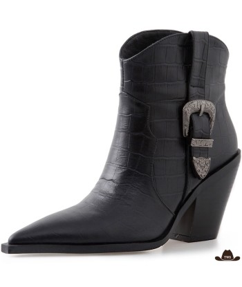 Bottines Western Croco des créatures d'habitude