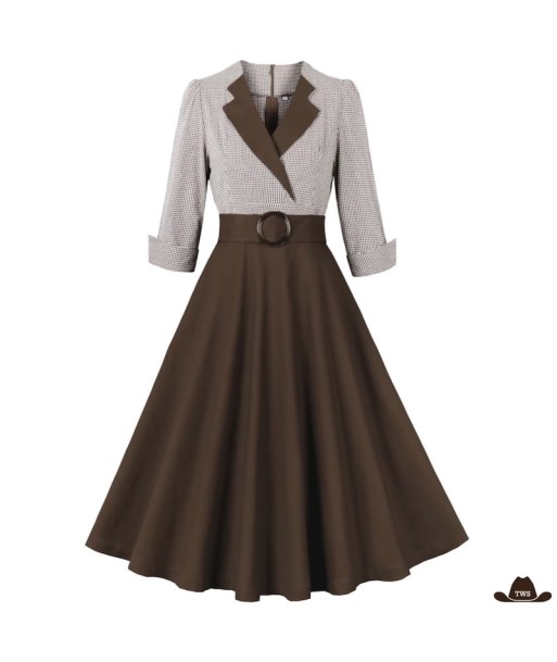 Robe en V Ceinture Western du meilleur 