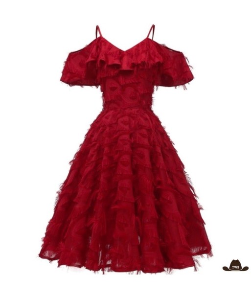 Robe Longue Western Froufrou acheter