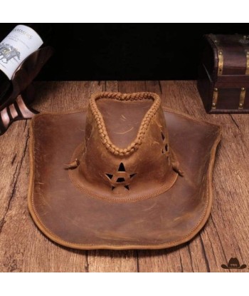 Chapeau de Cowboy en Cuir en ligne