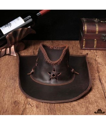 Chapeau de Cowboy en Cuir en ligne