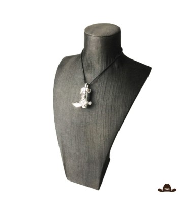 Collier Botte Country (Argent) Paris Déstockage Promo