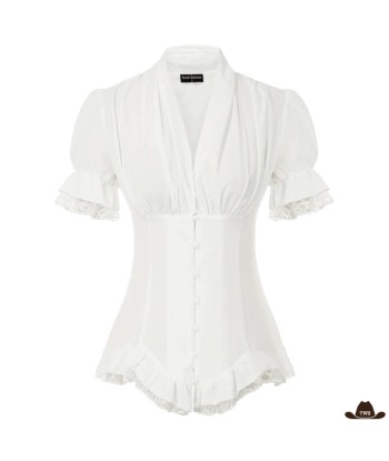 Chemise Western Femme Blanche 50-70% off 