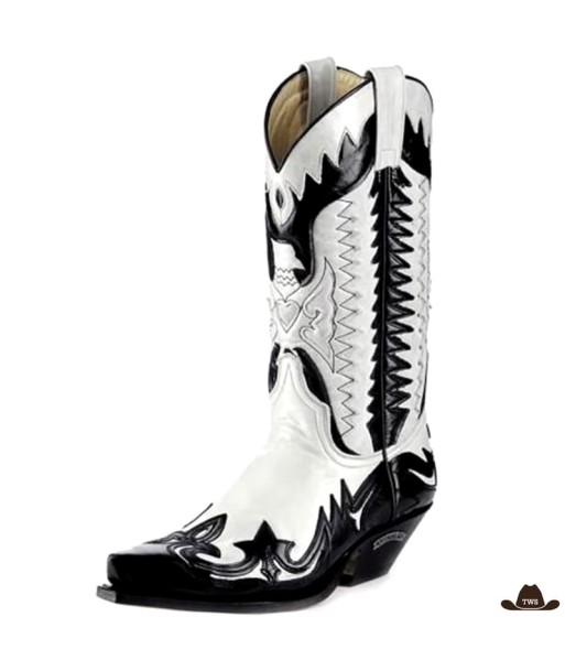 Bottes Western Blanches et Noires sélection de produits