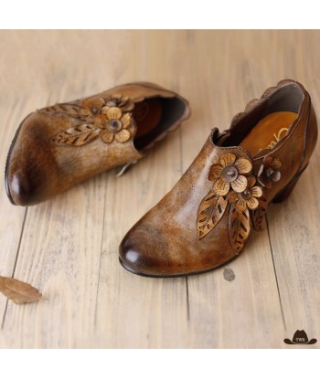 Bottines Femme Style Cowboy sur le site 