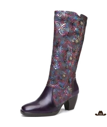 Bottes Style Cowboy Femme le concept de la Pate a emporter 