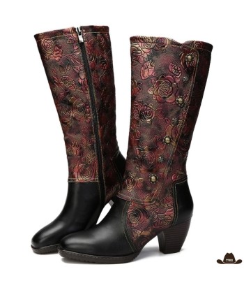 Bottes Style Cowboy Femme le concept de la Pate a emporter 