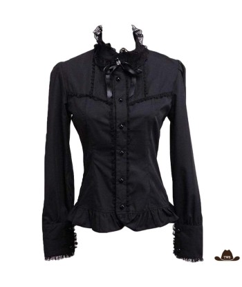 Chemise Noire Femme Country d'Europe débarque