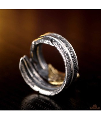 Bague Western Aigle (Argent) votre