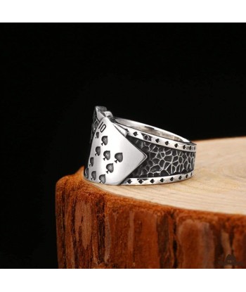 Bague Poker (Argent) votre