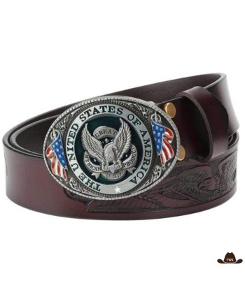 Ceinture Cuir Homme Style Western Les êtres humains sont 