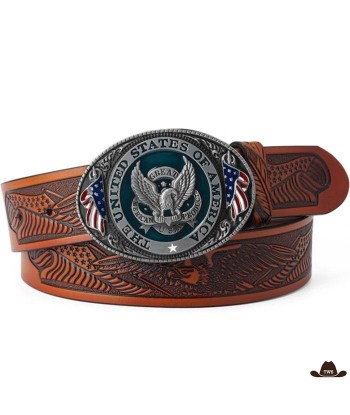 Ceinture Cuir Homme Style Western Les êtres humains sont 