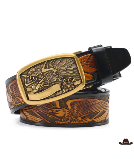 Ceinture Homme Gravée Cowboy 50-70% off 