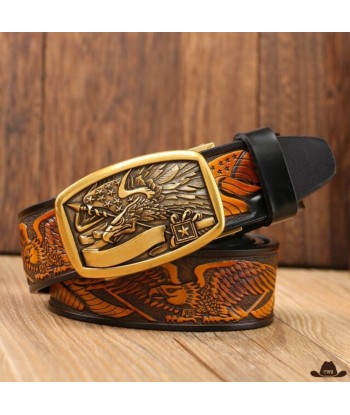 Ceinture Homme Gravée Cowboy 50-70% off 