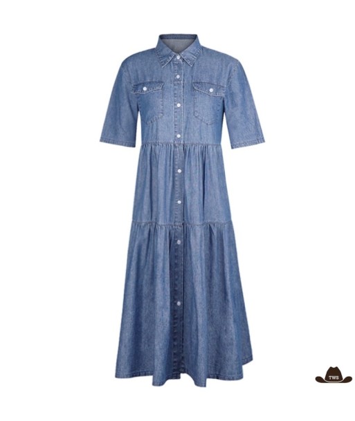 Robe de Cowgirl en Denim l'achat 