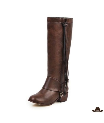 Bottes Équitation Cuir Western Femme s'inspire de l'anatomie humaine