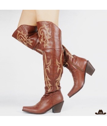 Bottes Femme Western Hautes les ctes