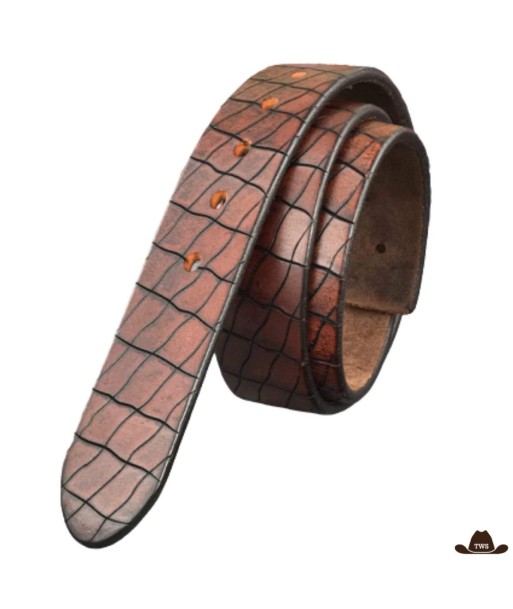 Ceinture de Western Couleur Cognac chez Cornerstreet bien 