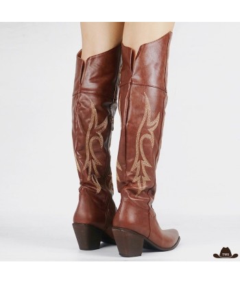 Bottes Femme Western Hautes les ctes