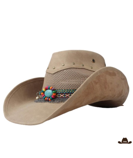 Chapeau Country Cuir Femme du meilleur 