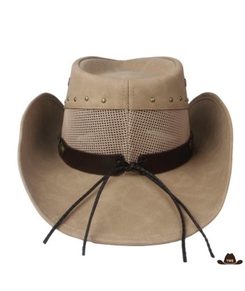 Chapeau Western Cuir Femme solde