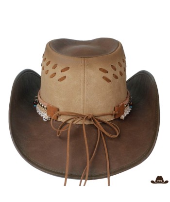 Chapeau de Cowboy Femme Marron de France