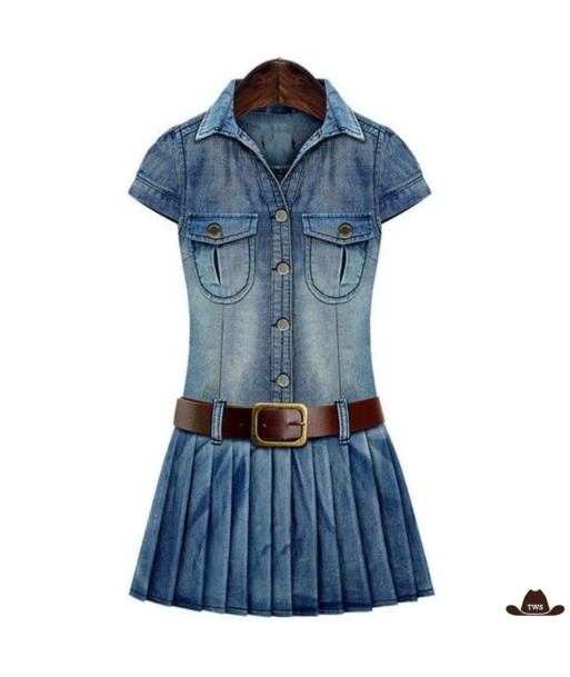 Robe en Jean Cowboy À commander