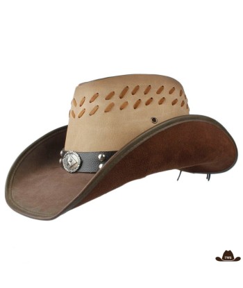 Chapeau de Cowboy Cuir Marron votre restaurant rapide dans 