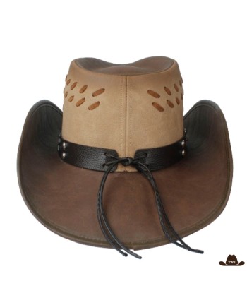 Chapeau de Cowboy Cuir Marron votre restaurant rapide dans 