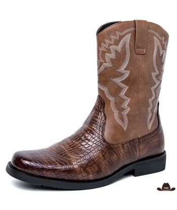 Bottines Cowboy en Cuir Homme en ligne des produits 