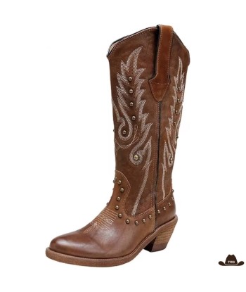 Bottes Country Marron pas cher chine