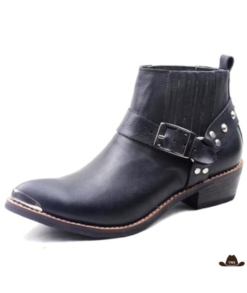 Bottines Cowboy en Cuir ouvre sa boutique