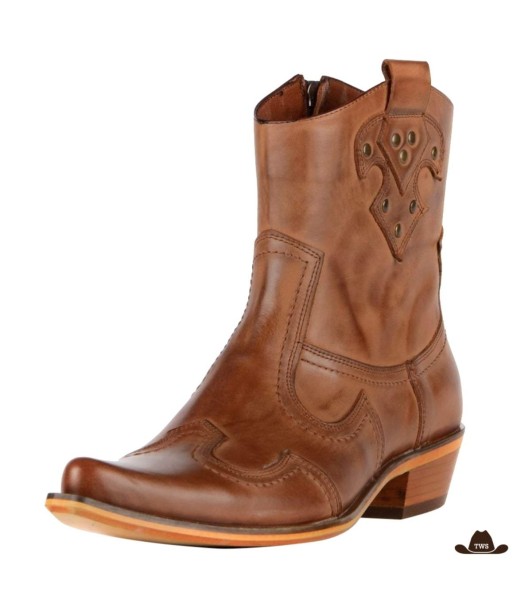 Bottines Cuir Cowboy Véritable concentré