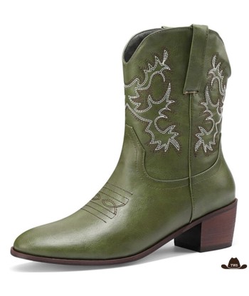 Bottines Cowboy Talon Marron Les êtres humains sont 