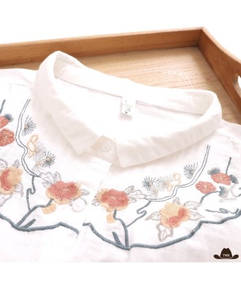 Chemise Western Fleurs En savoir plus