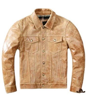 Veste Old Western brillant des détails fins