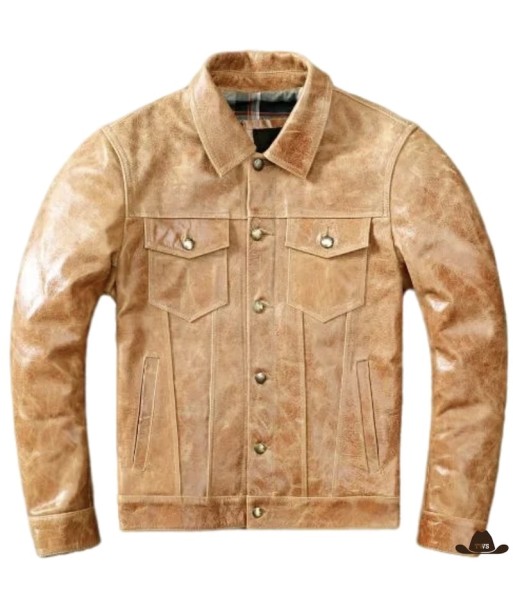 Veste Old Western brillant des détails fins