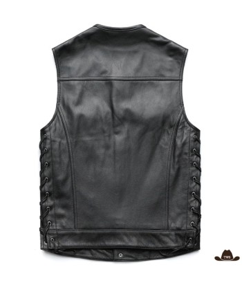 Gilet Noir Western Homme Paris Déstockage Promo