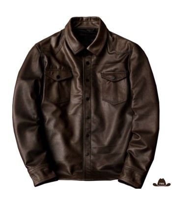 Veste Homme Style Cowboy Marron Les êtres humains sont 