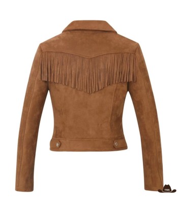 Veste Western à Franges Femme Amélioration de cerveau avec